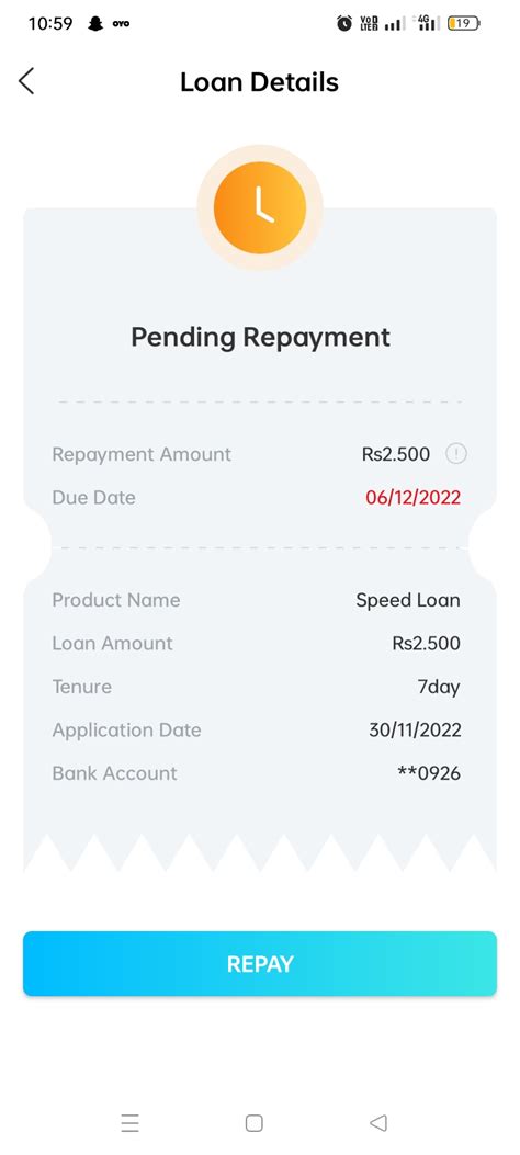I Have Taken Loan 2500 But Credited 1500 Repayment Shown In App Is Rs