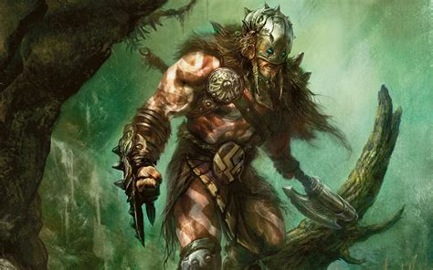 Warrior Barbarian Diablo Wallpapers Hd Desktop And Mobile Backgrounds