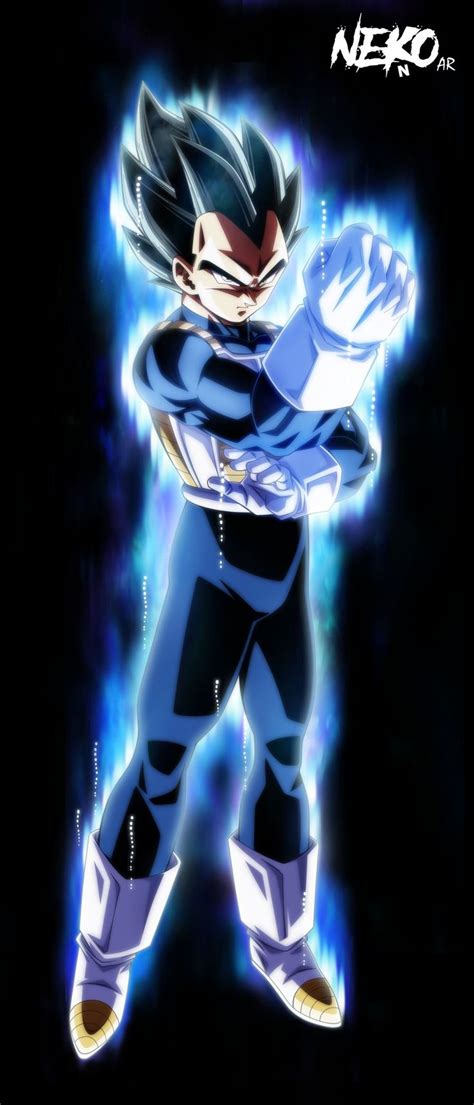 Ultra Instinct Vegeta Waura By Nekoar Dragon Ball Artwork Anime