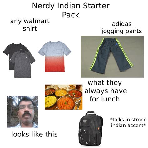 Indian Classmate Starter Pack Rstarterpacks