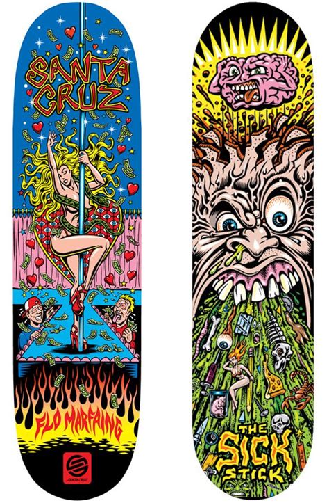 Sublime99 Santa Cruz Skateboard Art By Jim And Jimbo Phillips