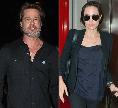 Brad Pitt Black Eye From Angelina Jolie Did He Cheat Hollywood Life