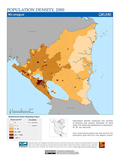 Maps Population Density Grid V1 Sedac
