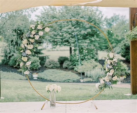Wedding Arch Circle Arch Wedding Arch Flowers Wedding Arch Round