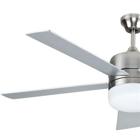 Motor made from metal and blades from wood with a polycarbonate difusser. modern ceiling fan with light and remote control, gray and ...