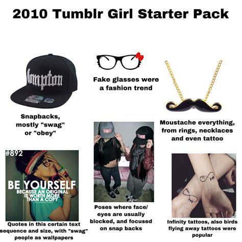 Tumblr Girl Starter Pack Oc R Starterpacks