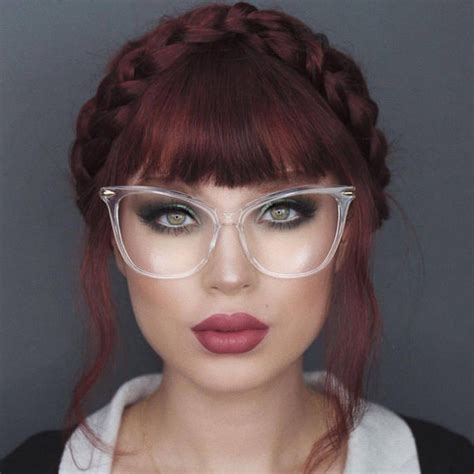 Vintage Style Retro Clear Metal Side Glasses Bella Valentina La