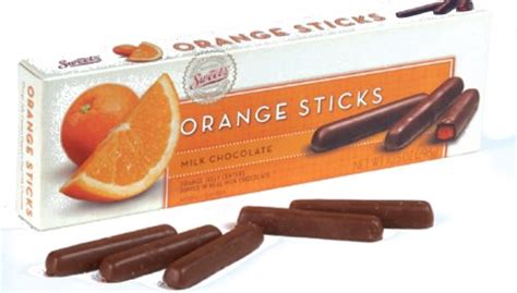 Sweets Candy Organization Chocolate Orange Sticks Milk