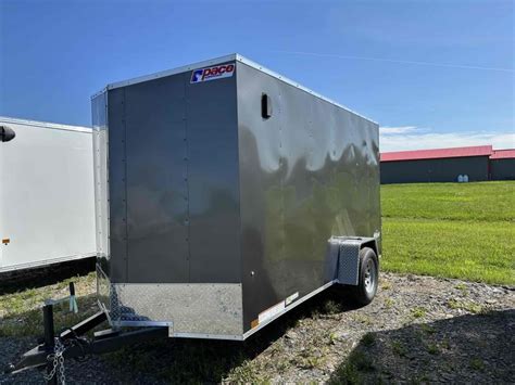 2023 Pace American 6 X 12 Outback Dlx Cargo Enclosed Trailer