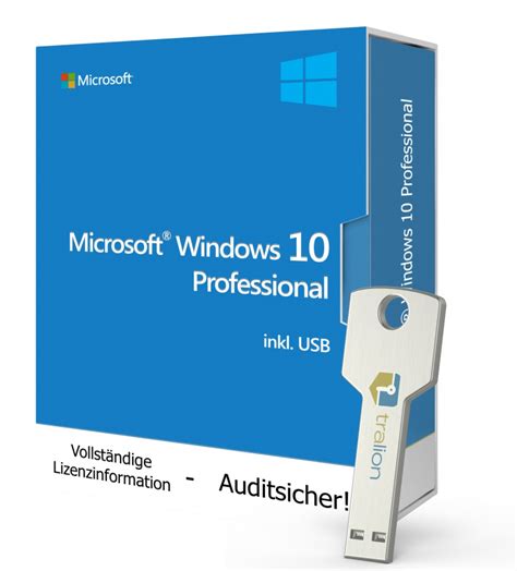 Microsoft Windows 10 Professional Usb — Tralion