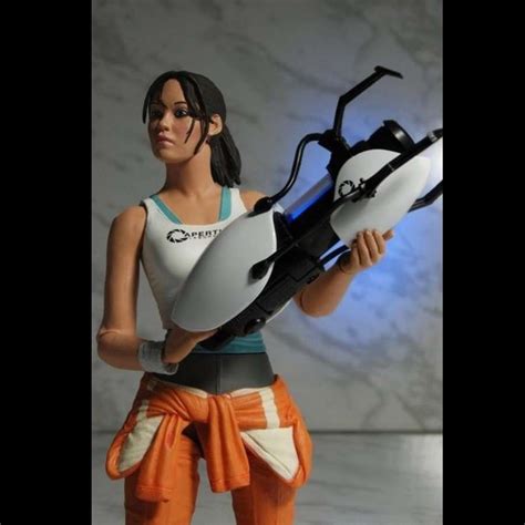 Portal 2 Chell 7 Scale Action Figure From Neca