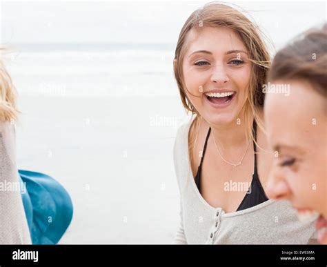Two Women At The Beach Two Women At The Beach Hi Res Stock Photography