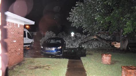 Severe Storms High Winds Cause Tornadoes Damage Throughout Oklahoma