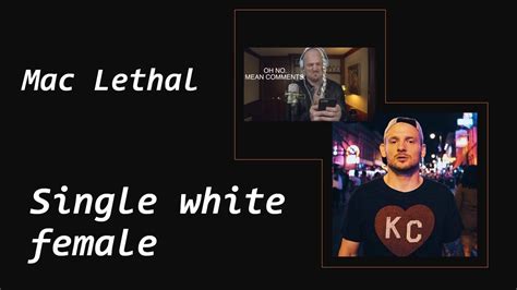 Mac Lethal Single White Female Tom Macdonald Diss First Time Reaction Youtube
