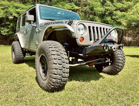 Aluminum Front Highline Fenders For Jeep Jkjku Motobilt