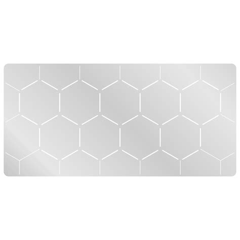 Litko 4 Inch Hex Grid Stencil Edge Pattern — Litko Game Accessories
