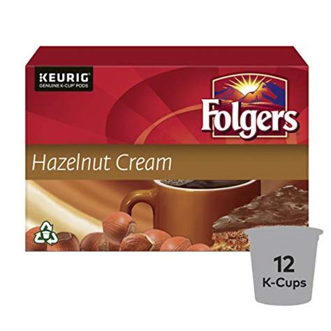 Folgers Hazelnut Cream K Cup Coffee Pods Count Deals From Savealoonie