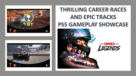 Grid Legends Thrilling Career Races And Epic Tracks Ps5 Gameplay