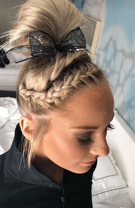 17 Recommendation Easy Gymnastics Competition Hairstyles
