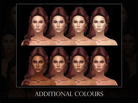 Sims 4 Mods — Remussirion Remussirion Female Skin 18 Ts4