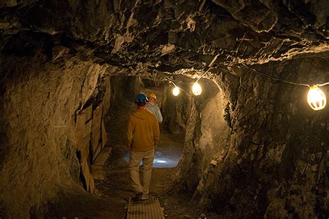 Entering The Mine Sierra Silver Mine Tour