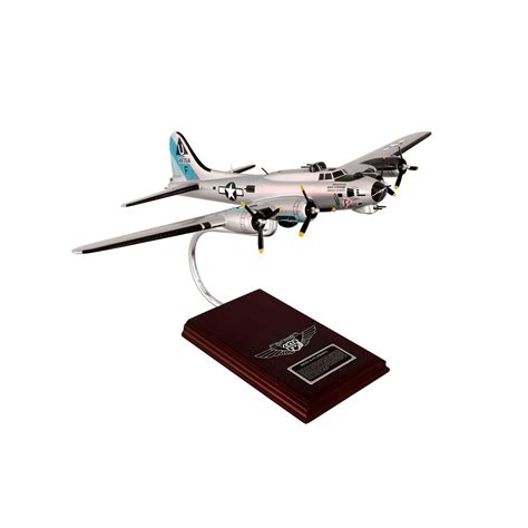 B 17g Sentimental Journey 162 Ab17sj Mahogany Model From Sportys Wright Bros Collection