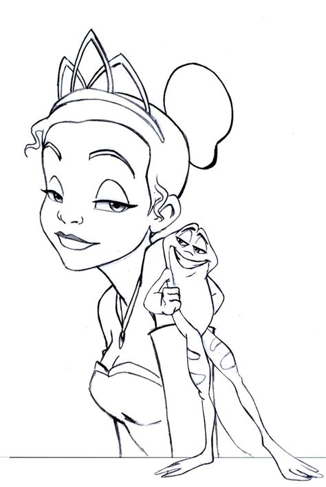 Free Printable Princess And The Frog Coloring Pages Printable Templates