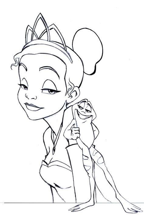 Open any of the printable files above by clicking the image or the link below the image. "The Princess and The Frog" Coloring Pages To Printable
