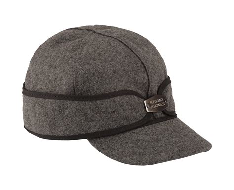Stormy Kromer Original Cap With Hardware Charcoal 6 78