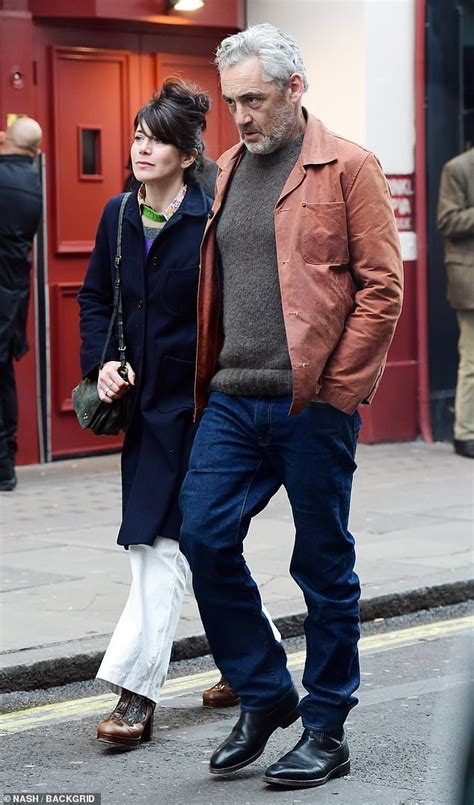 The Bill Stars Caroline Catz And Michael Higgs Look Loved Up On A Stroll Daily Mail Online