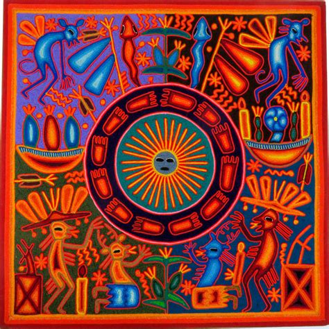 Authentic Huichol Art And Decor From Mexico Viva Mexico Fine