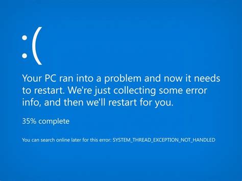 How To Fix Your Pc Ran Into A Problem And Needs To Restart Windows 10