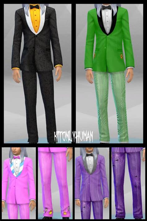 Kitonlyhuman Halloween Tuxedo • Sims 4 Downloads Clothes Sims 4