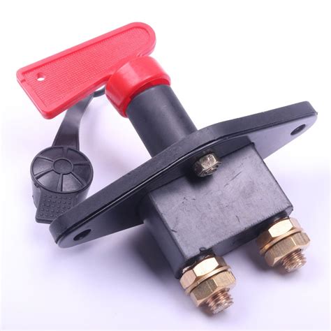 1pcs 100 Amps Battery Main Switch Disconnect Kill Cut Off Link Car