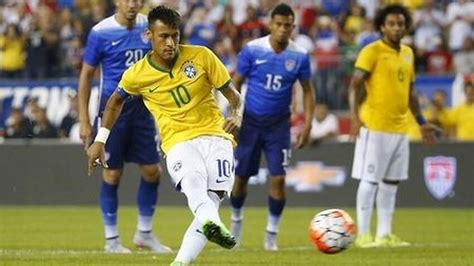 substitute neymar inspires brazil to 4 1 win over u s sbs news