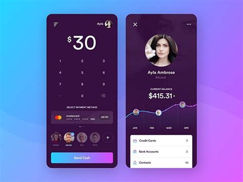 The funds come from credit cards (and not from hacked accounts). в Instagram: «Cash Transfer App design by Caleb McGuire» (W