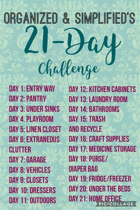 21 Day Challenge How We Handle Extraneous Clutter Organized And