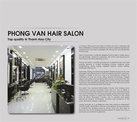 Phong Vân Hair Salon Tiêu Chuẩn Kiểu Mẫu Hàng đầu Tại Thanh Hóa Sài