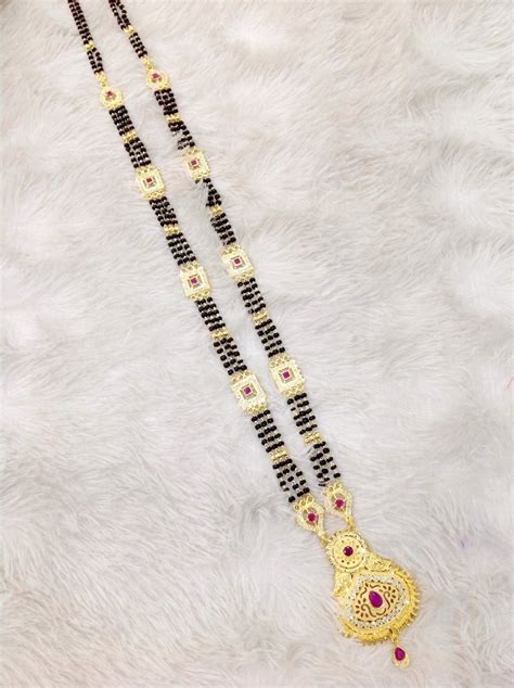 Traditional Golden 1 Gram Gold Mangalsutra At Rs 3000piece In Mumbai