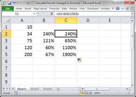 Percent Change In Excel How To Do Percentages In Excel Microsoft 365