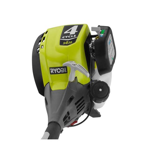 RYOBI 4 Cycle 30cc Attachment Capable Straight Shaft Gas Trimmer
