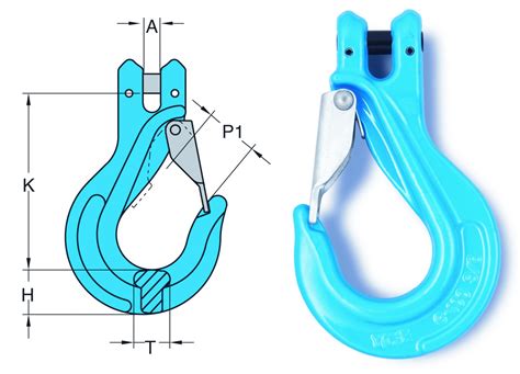 Clevis Sling Hook With Latch Erne Lifting Services