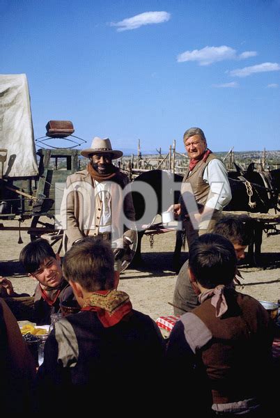 The Cowboys Warner Bros 1971roscoe Lee Browne And John Wayne