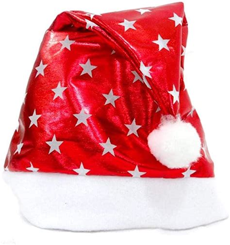 unisex santa hats christmas glitter hat xmas holiday party costume favors ts accessories