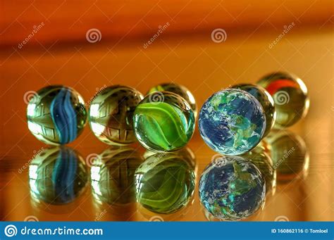 Marble Planet Earth Stock Photo Image Of Blue Design