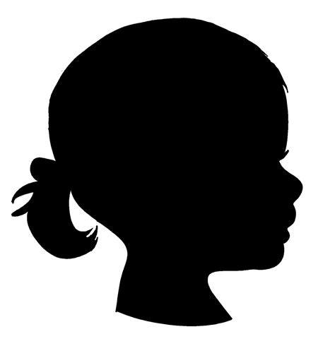 Girls Baby Silhouettes Clipart Best