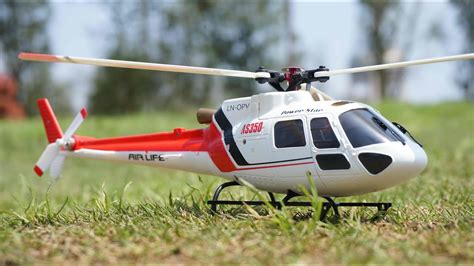 RC AS350 Scale 3D Helicopter Review YouTube