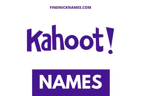 550 Creative And Funny Kahoot Names — Find Nicknames