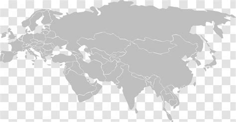 Europe United States Afro Eurasia World Map White Asia Transparent Png