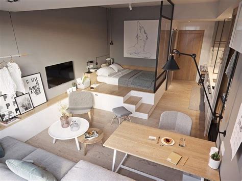 3 стильных интерьера небольших квартир которые используют квадратные метры по максимуму